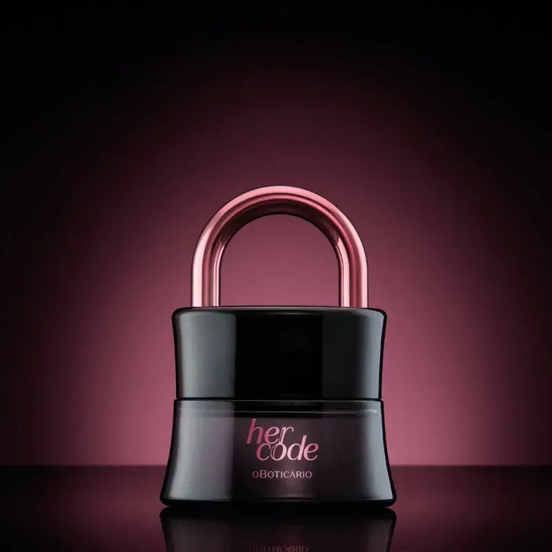 Her Code Touch Eau De Parfum 50ml – stijlvolle flacon met warme roze accenten, perfect als cadeau of voor jezelf