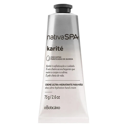Nativa SPA Hydraterende Handcrème Karité (Sheaboter) - oBoticário - 75 g