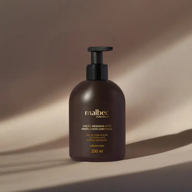Malbec Pure Gold Hydraterende Bodylotion - oBoticário - 200 ml
