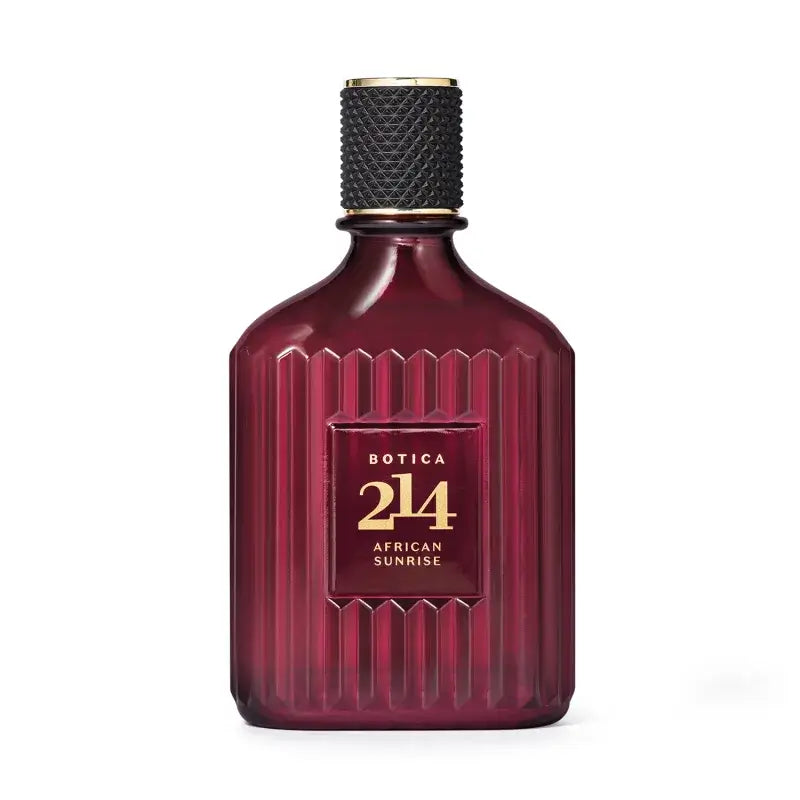 Flacon van Botica 214 African Sunrise Eau de Parfum 90 ml voor mannen – luxe herengeur van oBoticário