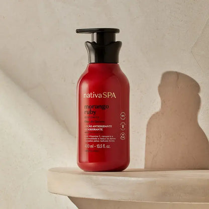 Nativa SPA Bodylotion Morango Ruby (Aardbei) - oBoticário - 400 ml