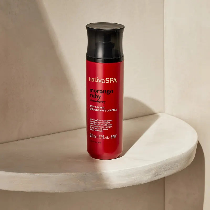 Nativa SPA Body Splash Morango Ruby (Strawberry)