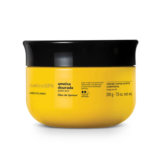 Nativa SPA Scrub Ameixa Dourada (Gouden Pruim) - oBoticário - 200 g