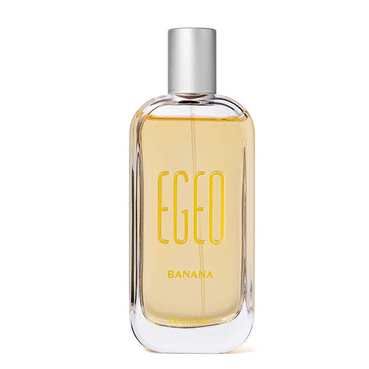 Fles van Egeo Banana Eau de Toilette van oBoticário – fruitig houtachtig parfum met banaan en vanille
