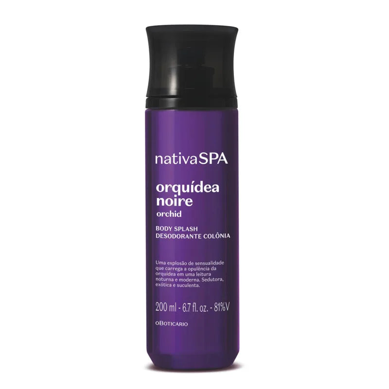 Nativa SPA Body Splash Orquídea Noire (Zwarte Orchidee) - oBoticário - 200 ml