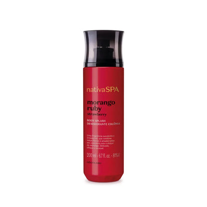 Nativa SPA Body Splash Morango Ruby (Strawberry)