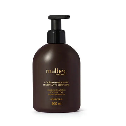 Malbec Pure Gold Hydraterende Bodylotion - oBoticário - 200 ml