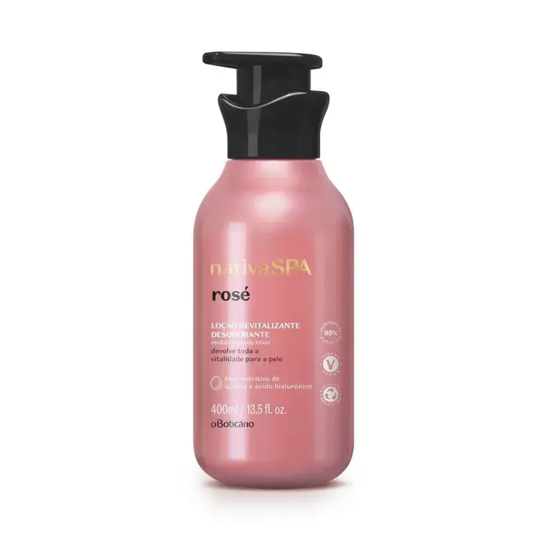 Nativa SPA Bodylotion Rosé - oBoticário - 400 ml